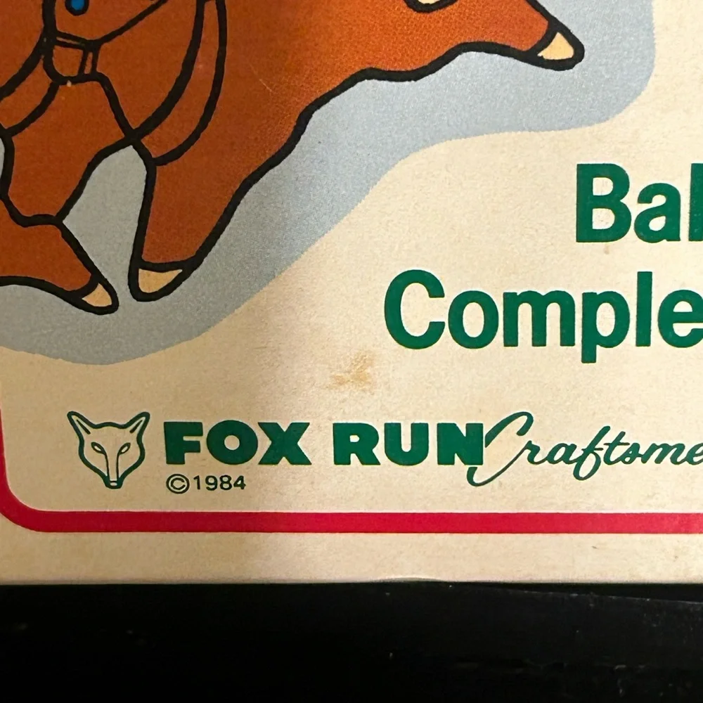 Vintage‎ Fox Run Santa’s on His Way Bake Set 4835 in Original Box